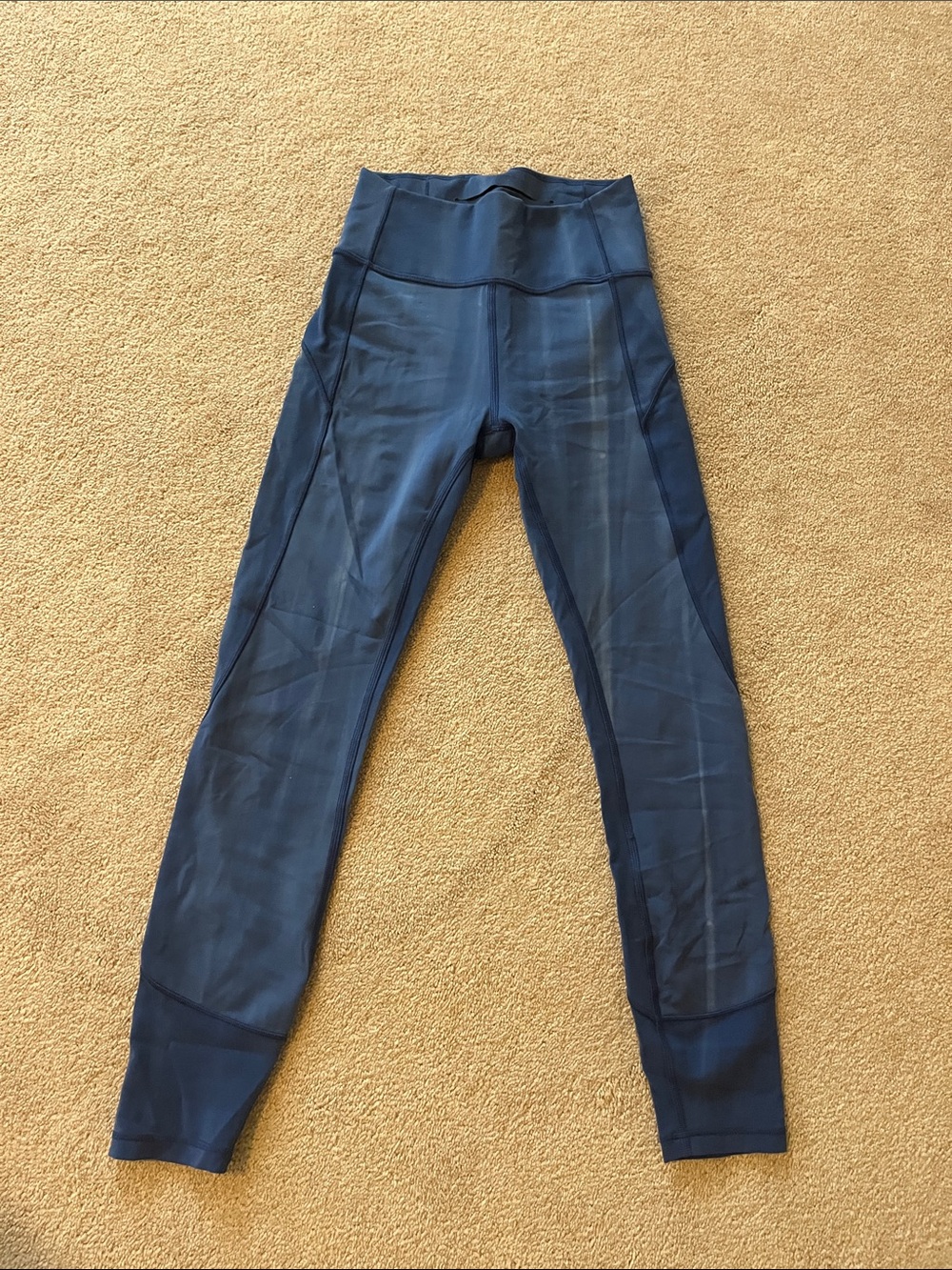 lululemon athletica Navy Blue High-Rise Performance Leggings